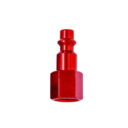 Lubrimatic Tru-Flate Tru-Match Aluminum I/M Style Plug 1/4 in. Female 1 pc 12-234R